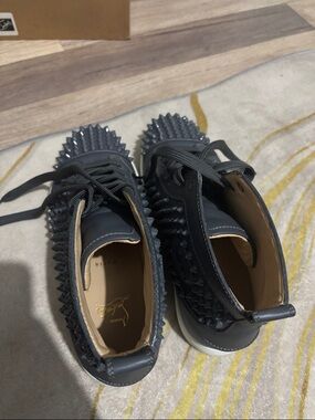 Christian Louboutin Louis Spikes High-Top Sneakers